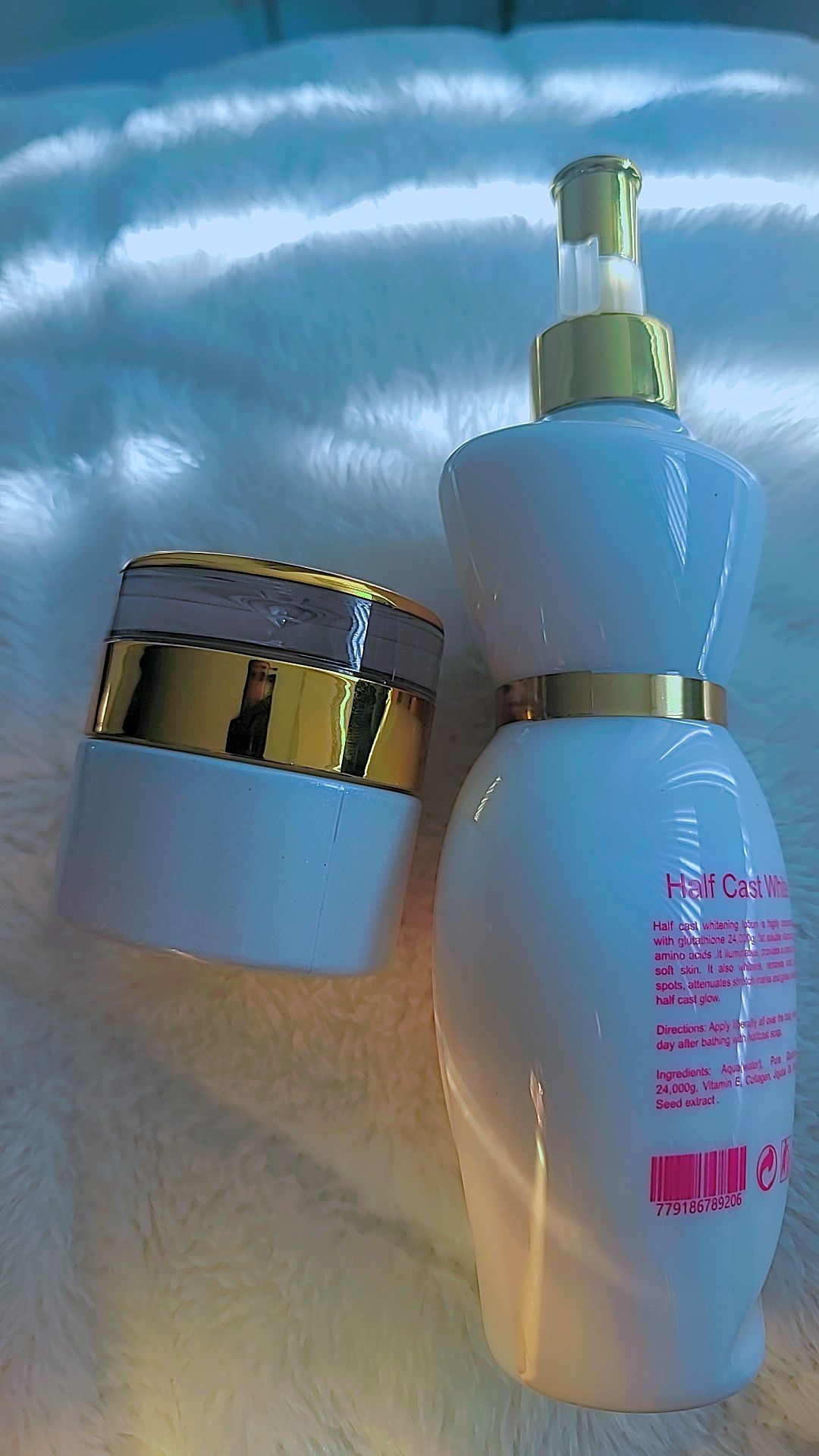 Halfcaste face and body lotion