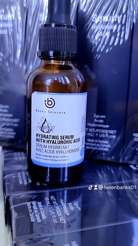 Hyaluronic acid serum  and Vitamin  B5